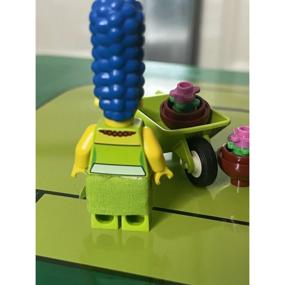 lego 71006 the simpsons house marge simpson W/ Wagon Flowers